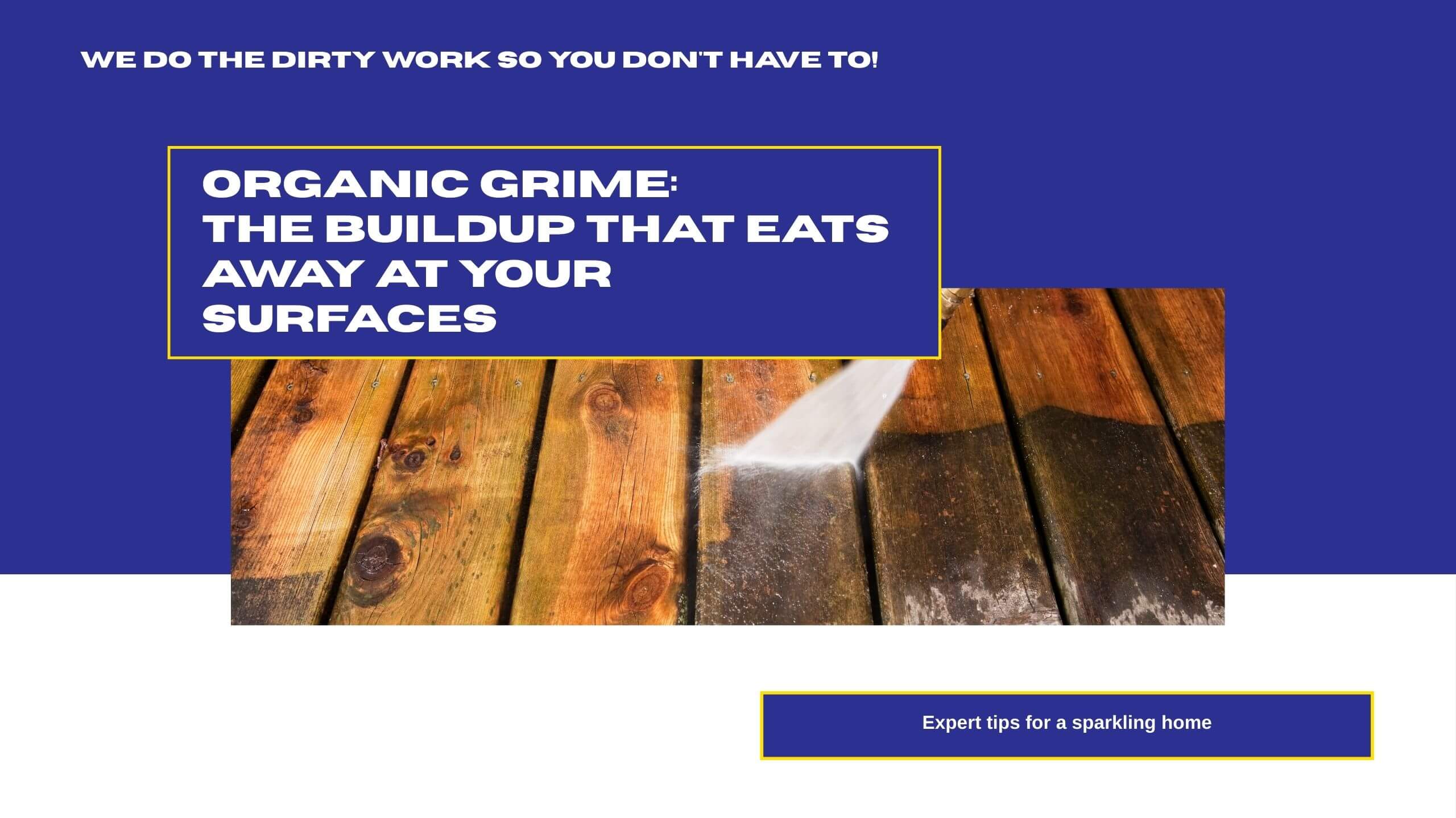 Organic Build-up and Grime