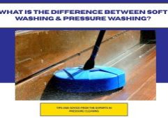 Difference Between Soft Washing & pressure Cleaning
